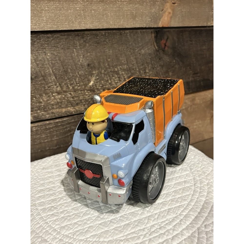 Kid Galaxy Soft and Squeezable Friction Dump Truck Toy Pull Back Toy